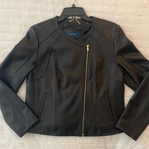 Cole Haan leather jacket.